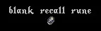 blankrecallrune