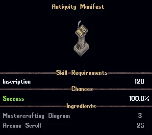 craftantiquitymanifest