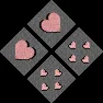 dyeableembroideredheartcarpet
