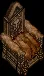 furcoveredwoodenthrone