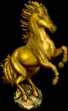 goldenhorsestatue
