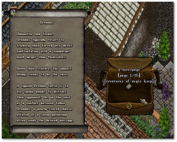 loresystem lorepage