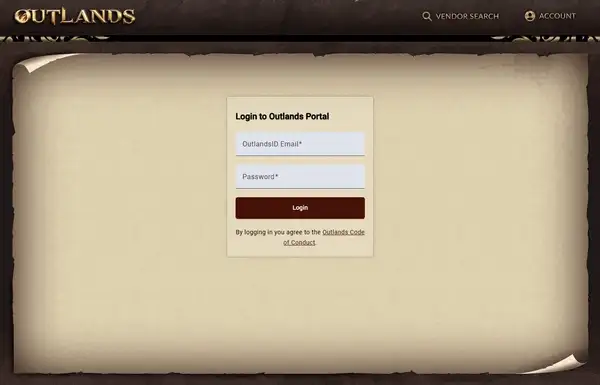 OutlandsVendorSearchGuide portallogin