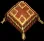 redandgoldfloorpillow
