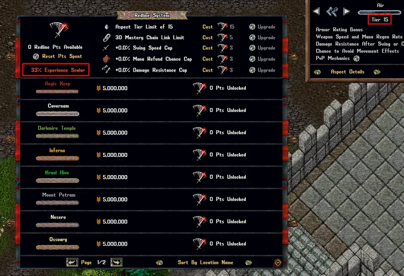 redlinesystem experiencescalar3
