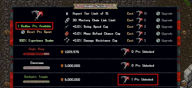 redlinesystem unlockingredlinepoints2