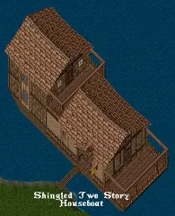 shingledtwostoryhouseboat00a