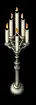 tallsilvercandelabra