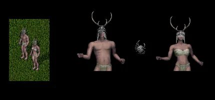 tassledantlermask