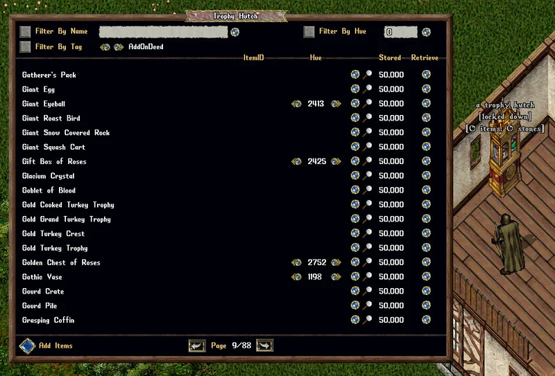 trophyhutch accessing