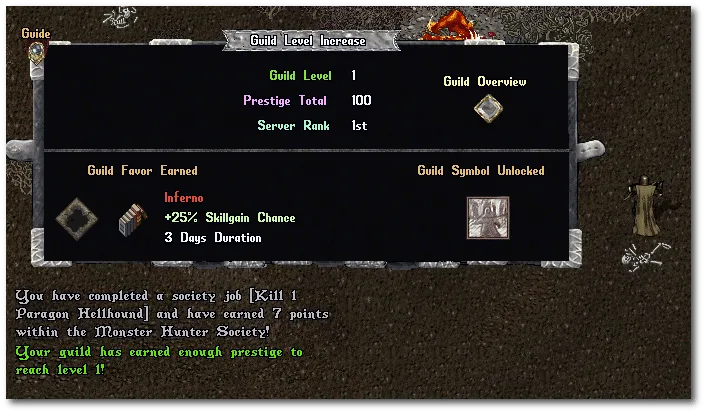 wiki guild levelincrease
